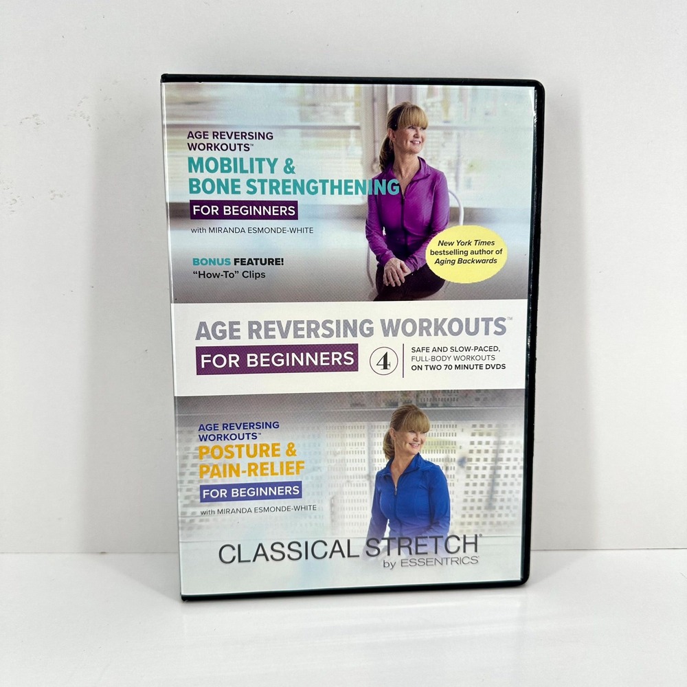Classical Stretch by Essentrics Age Reversing Workouts for Beginners 2 DVD Set
